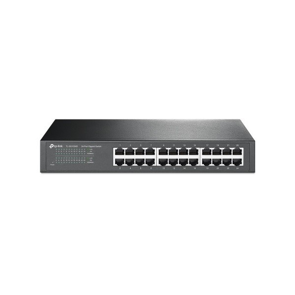 TP-LINK 1017031 TL-SG1024D TP-LINK TL-SG1024D No administrado Gigabit Ethernet (10/100/1000) Gris