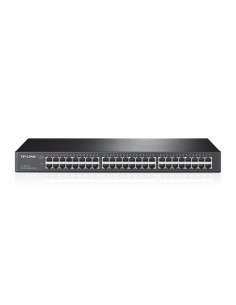 TP-LINK 1017015 TL-SG1048 TP-LINK TL-SG1048 No administrado Gigabit Ethernet (10/100/1000) 1U Negro