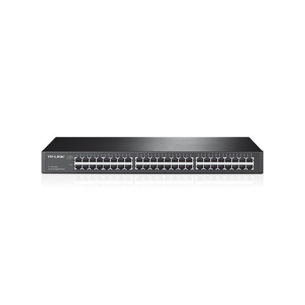 TP-LINK 1017015 TL-SG1048 TP-LINK TL-SG1048 No administrado Gigabit Ethernet (10/100/1000) 1U Negro
