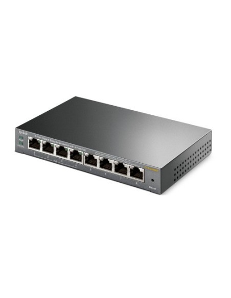TP-LINK 1016987 TL-SG108PE TP-LINK TL-SG108PE No administrado Gigabit Ethernet (10/100/1000) Energía sobre Ethernet (PoE) Negro