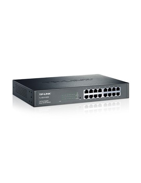TP-LINK 1016961 TL-SG1016DE TP-LINK TL-SG1016DE Gestionado L2 Gigabit Ethernet (10/100/1000) Negro