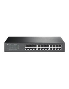 TP-LINK 1016944 TL-SG1024DE TP-LINK TL-SG1024DE Gestionado L2 Gigabit Ethernet (10/100/1000) Negro