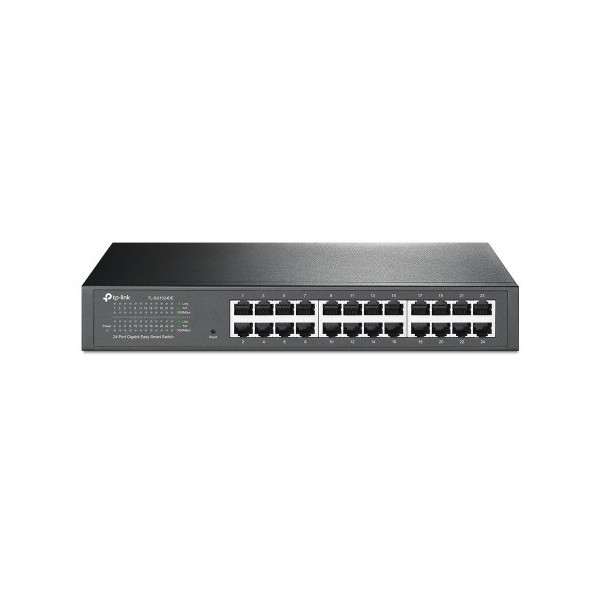 TP-LINK 1016944 TL-SG1024DE TP-LINK TL-SG1024DE Gestionado L2 Gigabit Ethernet (10/100/1000) Negro