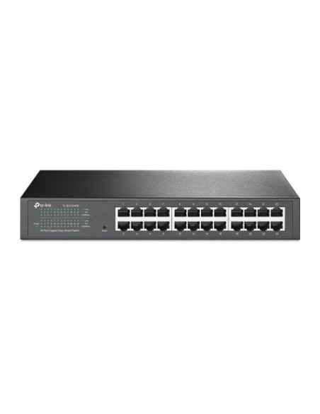 TP-LINK 1016944 TL-SG1024DE TP-LINK TL-SG1024DE Gestionado L2 Gigabit Ethernet (10/100/1000) Negro