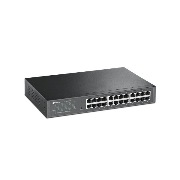 TP-LINK 1016944 TL-SG1024DE TP-LINK TL-SG1024DE Gestionado L2 Gigabit Ethernet (10/100/1000) Negro