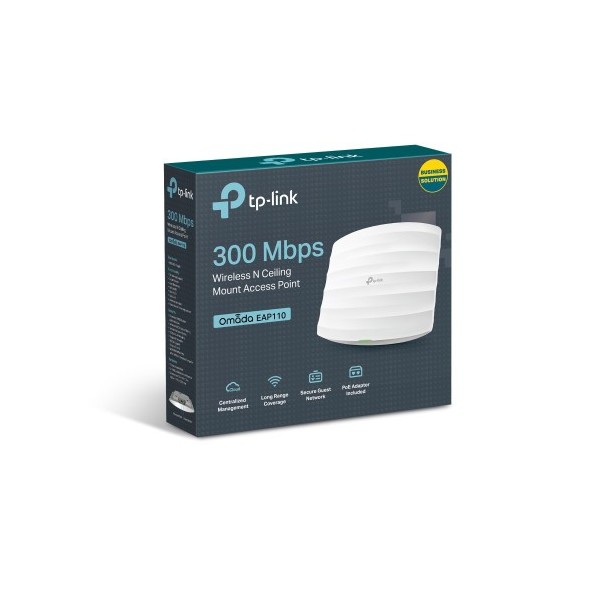 TP-LINK 1015896 EAP110 TP-LINK EAP110 300 Mbit/s Energía sobre Ethernet (PoE) Blanco