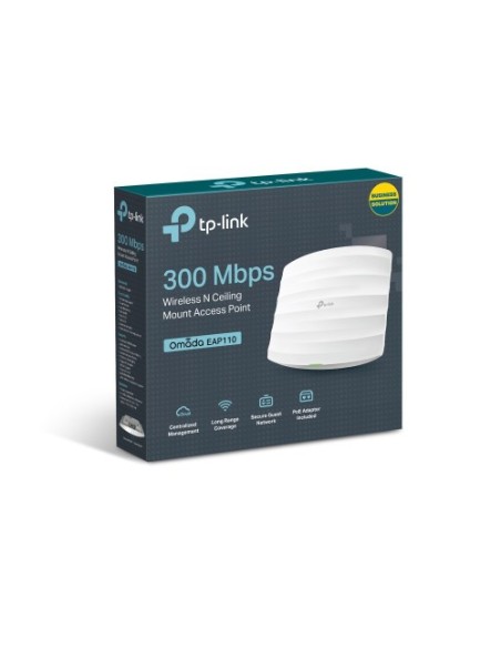 TP-LINK 1015896 EAP110 TP-LINK EAP110 300 Mbit/s Energía sobre Ethernet (PoE) Blanco