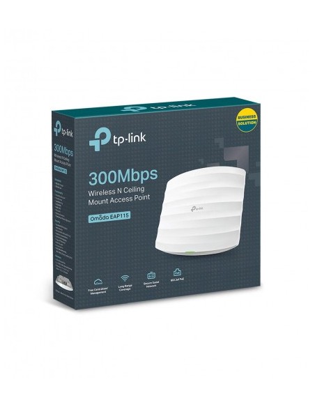 TP-LINK 1015861 EAP115 PUNTO DE ACCESO WLAN TP-LINK EAP115 300 MBIT/S BLANCO OMADA