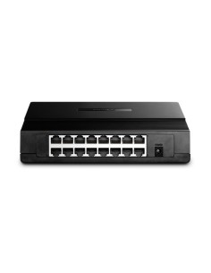 TP-LINK 1017218 TL-SF1016D SWITCH FAST ETHERNET TP-LINK CON 16 PUERTOS DE ESCRITORIO Y PARA MONTAJE EN RACK