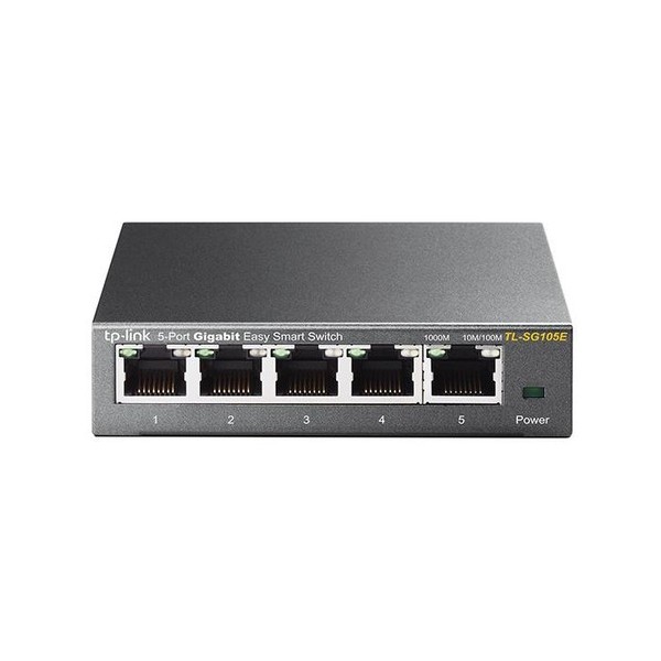 TP-LINK 1017007 TL-SG105E SWITCH INTELIGENTE SENCILLO TP-LINK GIGABIT DE 5 PUERTOS