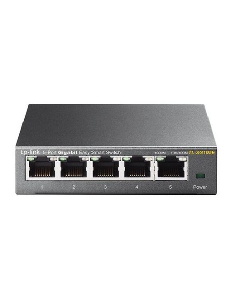 TP-LINK 1017007 TL-SG105E SWITCH INTELIGENTE SENCILLO TP-LINK GIGABIT DE 5 PUERTOS