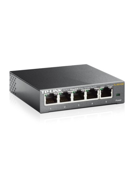 TP-LINK 1017007 TL-SG105E SWITCH INTELIGENTE SENCILLO TP-LINK GIGABIT DE 5 PUERTOS