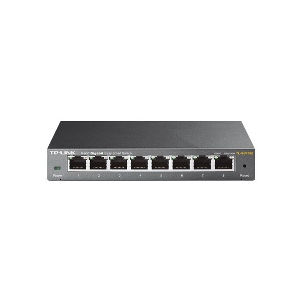 TP-LINK 1016995 TL-SG108E SWITCH EASY SMART TP-LINK 8 PUERTOS GIGABIT