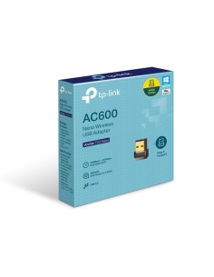 TP-LINK 1018122 ARCHER T2U NANO ADAPTADOR INALÁMBRICO NANO USB TP-LINK DOBLE BANDA AC600 2