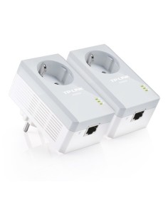 TP-LINK 1016240 TL-PA4010P KIT KIT INICIAL DE ADAPTADORES POWERLINES TP-LINK CON ENCHUFE INCORPORADO 500Mbps