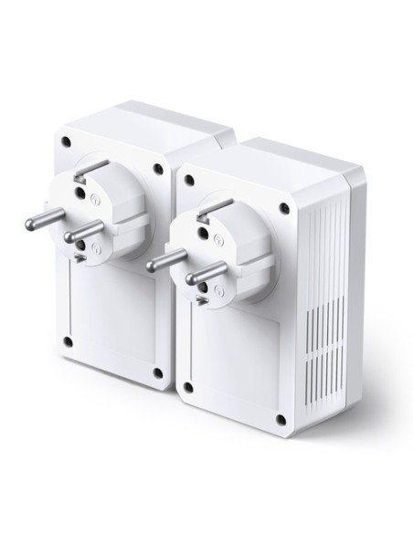 TP-LINK 1016240 TL-PA4010P KIT KIT INICIAL DE ADAPTADORES POWERLINES TP-LINK CON ENCHUFE INCORPORADO 500Mbps