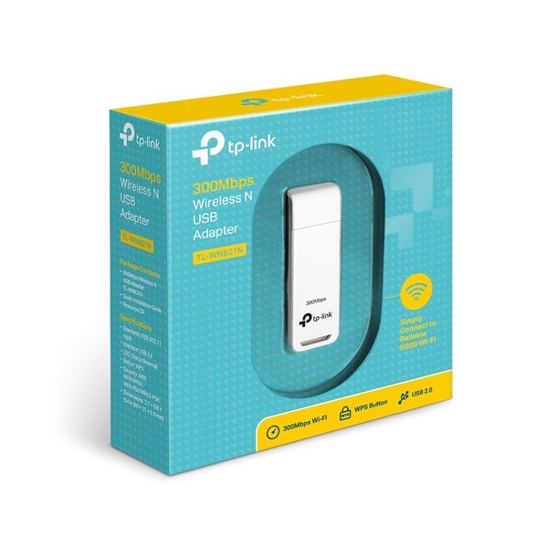 TP-LINK 1018157 TL-WN821N ADAPTADOR INALÁMBRICO USB TP-LINK 300MBPS