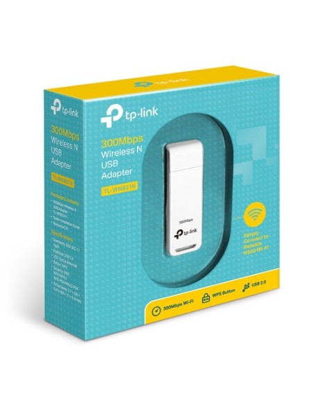 TP-LINK 1018157 TL-WN821N ADAPTADOR INALÁMBRICO USB TP-LINK 300MBPS