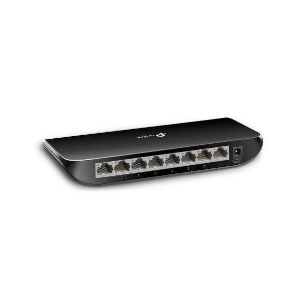 TP-LINK 1017138 TL-SG1008D TP-LINK TL-SG1008D No administrado Gigabit Ethernet (10/100/1000) Negro