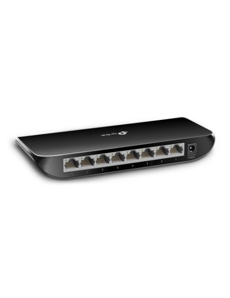 TP-LINK 1017138 TL-SG1008D TP-LINK TL-SG1008D No administrado Gigabit Ethernet (10/100/1000) Negro