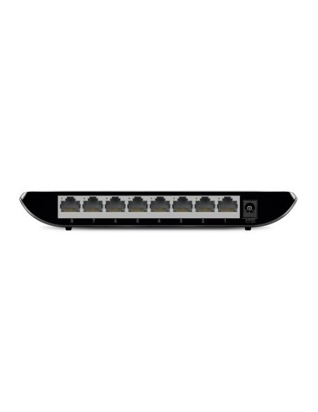 TP-LINK 1017138 TL-SG1008D TP-LINK TL-SG1008D No administrado Gigabit Ethernet (10/100/1000) Negro