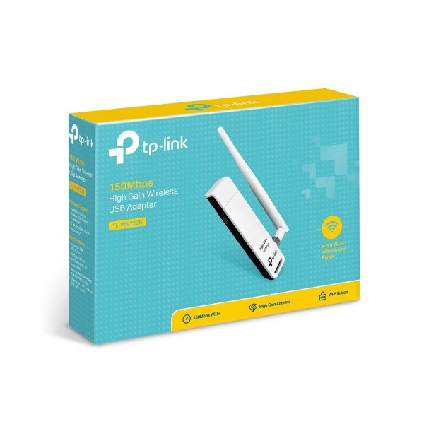 TP-LINK 1018173 TL-WN722N TP-LINK TL-WN722N adaptador y tarjeta de red WLAN 150 Mbit/s