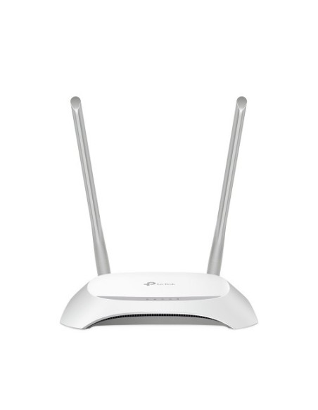 TP-LINK 1018966 TL-WR850N TP-LINK TL-WR850N router inalámbrico Banda única (2,4 GHz) Ethernet rápido Gris, Blanco
