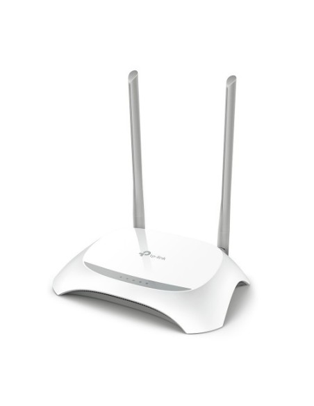 TP-LINK 1018966 TL-WR850N TP-LINK TL-WR850N router inalámbrico Banda única (2,4 GHz) Ethernet rápido Gris, Blanco