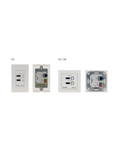 KRAMER 1009710 20-804970590 KRAMER / SELECTOR AUTOMÁTICO WALL PLATE / 4K /WP-211T/EU-80/86(W) / 20-804970590