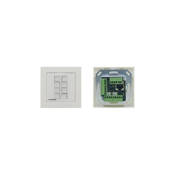 KRAMER 1009664 30-804750390 Kramer Electronics RC-208/EU-80/86(W) botonera Blanco