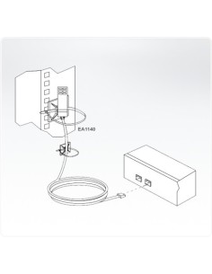 ATEN 979108 EA1140 Aten Temperature Sensor cable de señal Negro 2