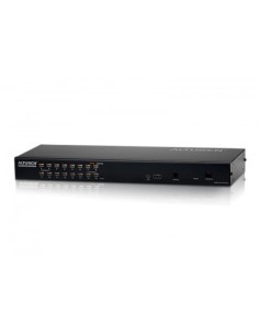 ATEN 978607 KH1516AI-AX-G Aten KH1516Ai interruptor KVM Montaje en rack Negro