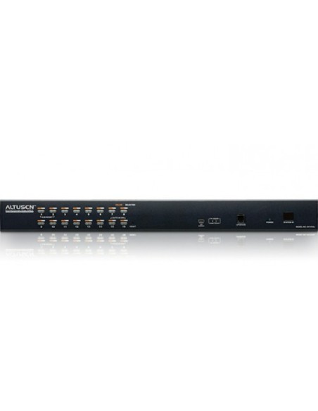 ATEN 978607 KH1516AI-AX-G Aten KH1516Ai interruptor KVM Montaje en rack Negro