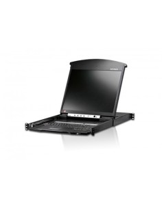 ATEN 978586 KL1516AIN-AXA-SG Aten KL1516Ai interruptor KVM Montaje en rack Negro