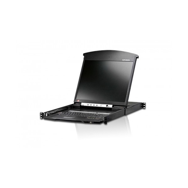ATEN 978586 KL1516AIN-AXA-SG Aten KL1516Ai interruptor KVM Montaje en rack Negro