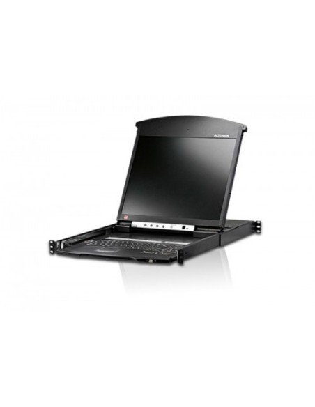 ATEN 978586 KL1516AIN-AXA-SG Aten KL1516Ai interruptor KVM Montaje en rack Negro