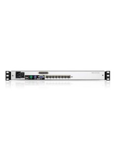 ATEN 978519 KL1508AM-AXA-SG ATEN Consola LCD dual rail con switch KVM integrado multi-interfaz Cat 5 de 8 puertos 2