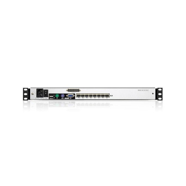 ATEN 978519 KL1508AM-AXA-SG ATEN Consola LCD dual rail con switch KVM integrado multi-interfaz Cat 5 de 8 puertos