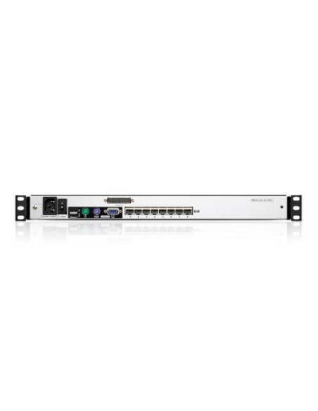 ATEN 978519 KL1508AM-AXA-SG ATEN Consola LCD dual rail con switch KVM integrado multi-interfaz Cat 5 de 8 puertos