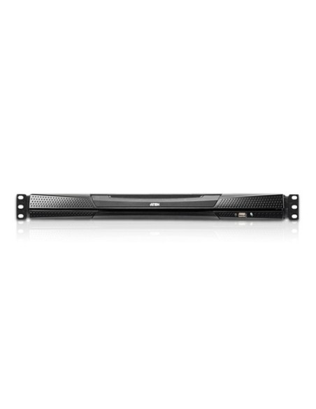 ATEN 978519 KL1508AM-AXA-SG ATEN Consola LCD dual rail con switch KVM integrado multi-interfaz Cat 5 de 8 puertos