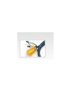 ATEN 978375 2L-5205A Aten 2L5205A cable para video, teclado y ratón (kvm) 5 m Negro 2