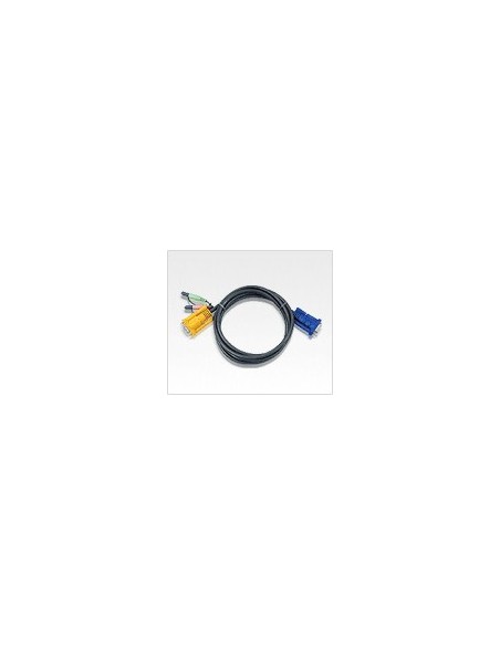ATEN 978367 2L-5203A Aten 2L5203A cable para video, teclado y ratón (kvm) 3 m Negro