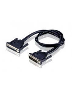 ATEN 978332 2L-2715 Aten 2L-2715 cable de serie Negro 15 m DB-25 Male DB-25 Female