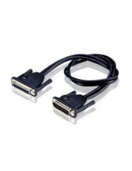 ATEN 978332 2L-2715 Aten 2L-2715 cable de serie Negro 15 m DB-25 Male DB-25 Female