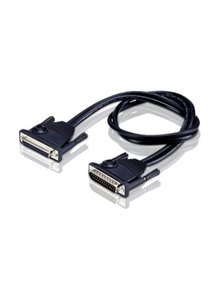 ATEN 978308 2L-2701 Aten 2L2701 cable de serie Negro 1,8 m DB-25