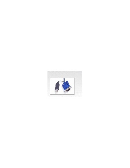 ATEN 978121 2L-5206UP Aten 2L5206UP cable para video, teclado y ratón (kvm) Negro 6 m