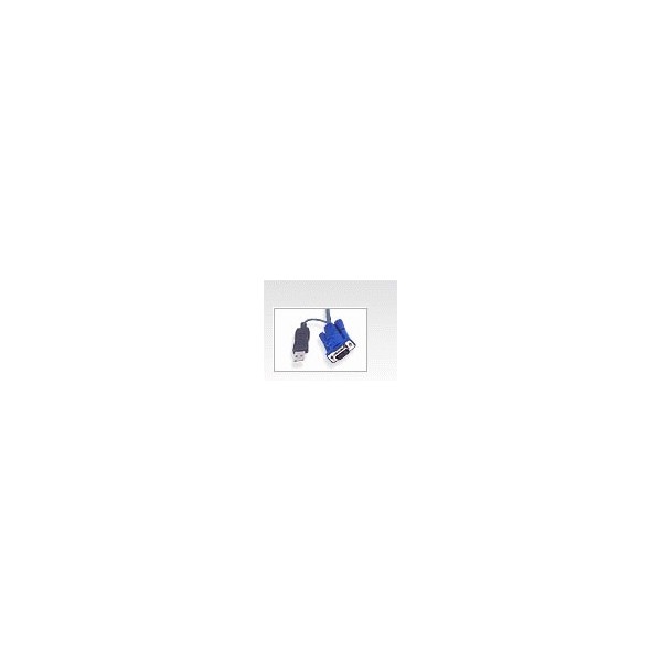 ATEN 978105 2L-5202UP Aten 2L5202UP cable para video, teclado y ratón (kvm) Negro 1,8 m