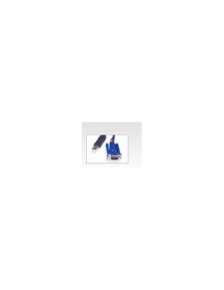 ATEN 978092 2L-5506UP Aten 2L5506UP cable para video, teclado y ratón (kvm) Negro 6 m