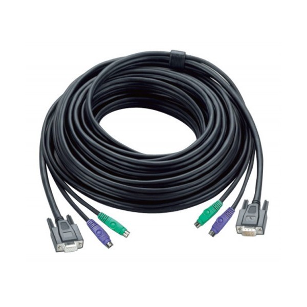 ATEN 977954 2L-1010P ATEN PS/2 CONSOLE EXTENSION CABLE 10M (2L-1010P)