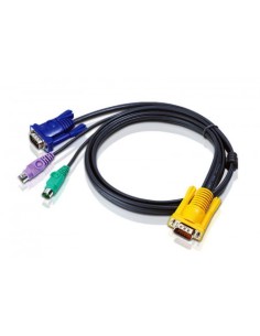 ATEN 977831 2L-5203P Aten Cable KVM PS/2 con SPHD 3 en 1 de 3 m